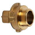 GK-snelkoppeling met aansluiting uitwendige draad 3/4" messing in blister ~