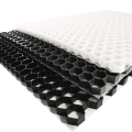 MAKS grindmat - splitplaat HDPE zwart met vliesdoek 120x80x3 cm. AKTIE ~