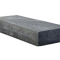 Traptrede Oud Hollands grijs of zwart 120x50x20 cm. ~
