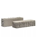 Flex Fusion Gris Naturel 33x11x8 cm. 4 mm. nok 1/1 facet ~