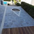 Plavi antico Blauwgrijs flagstones 2-3 cm. ~