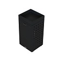 Kliko ombouw 120 ltr - 1 stuk grafiet zwart met tuinbak ~