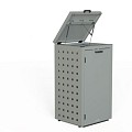 Kliko ombouw 120 ltr - 1 stuk taupe met tuinbak ~