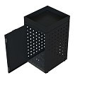 Kliko ombouw 240 ltr - 1 stuk grafiet zwart met tuinbak ~