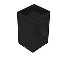Kliko ombouw 240 ltr - 1 stuk grafiet zwart met tuinbak ~