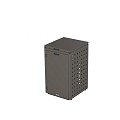 Kliko ombouw 240 ltr - 1 stuk taupe met klep ~