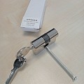 Cylinder Slot Vernikkeld T.b.v. Idealdeur 46mm ~