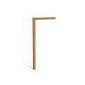 Pergola L-shape CorTen