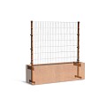 CorTen Trellis (LxBxH) 200x50x200 cm. ~