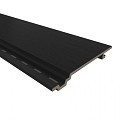 NTW HKC wand vlak 1,9x18,8x300 cm. (wb 153 mm) Ebony zwart ~