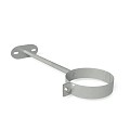 Wall bracket staal 2 mm. Ø15,4x2 cm. ~