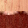 Angelim vermelho en douglas geschaafde paal gedroogd en gevingerlast 14,3x14,3x360 cm ~