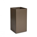 Plantenbak Linea Supra Bruin 40x40x75 cm. ~