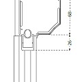 SunMaster Screen Square 70 motor (ScreenJob LS40) (HxB) 100x100 cm. ~
