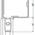 SunMaster ZipScreen Square/Carré 85 motor (HxB) 100x100 cm. ~