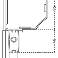 SunMaster Zip Design 110 motor (HxB) 100x100 cm. ~