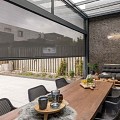 ZIP Design verandascreen met motor (Sunilus)