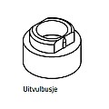SunMaster uitvulbuisjes 5 mm. zwart/creme/wit/grijs 100 st. ~