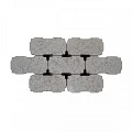Betonkeien 22x11x10 cm Grijs waterpasserend - Rollmops stapeling - Benor ~