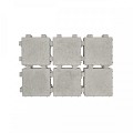 Ongetrommelde klinker velling 20x20x6 Grijs waterpasserend ~