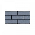Klinker ongetrommeld waalformaat 20x6.5x8 cm Arduinblauw waterpasserend ~
