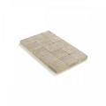 Kassei getrommeld 15x15x4 Zandgeel ~