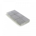 Kassei in-Line getrommeld 20x30x6 Grijs ~