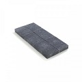 Kassei in-Line getrommeld 20x30x6 Zwart ~
