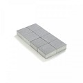 Ongetrommelde klinker velling 20x20x6 Grijs ~