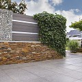 Fixwall Multicolor Slate 5 Laags 60x15 cm. ~