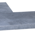 Hoek Vijv Blue Stone Linea 50-20x50x3 cm ~