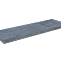 Spotted Bluestone Gezoet met Facet 100x15x3cm. Vijverrand ~