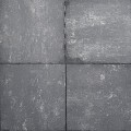 Betontegel zwart-grijs 60x60x4 cm. ~