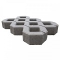 Grastegel Beton 40x60x8 cm Grijs ~