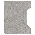 H-profiel klinker grijs 20x16,5/14x8 cm. beginsteen S-top ~