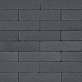 Strakke dikformaat XL 28x7x8 cm. Antraciet ~