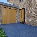 Strakke dikformaat XL 28x7x8 cm. Antraciet ~