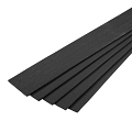 Ecoborder Plank 2 m x 14 cm x 1 cm antraciet ~