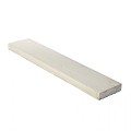 Muurafdekband vlak glad grijs 100x15x5 cm. ~