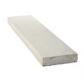 Muurafdekband vlak glad grijs 100x15x5 cm. ~
