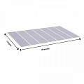 Pext Polycarbonaat Dakpakket - 7060x3000 muuraanbouw - zwart - polycarbonaat opaal ~