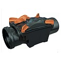 Redi Terugslagklep 125mm. - Manchet/Spie 2 Rvs Kleppen ~