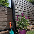 Elephant onder- en boven regel Modular-Rhombus alu 20x41x1800mm 2 stuks antraciet gepoedercoat 2x4.1x cm ~