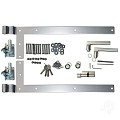 Beslagset "Forte" (tbv WPC tuindeur) [verzinkt] bc ~