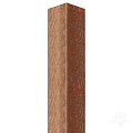 Azobé paal gezaagd gepunt 60x60mm ~