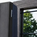 WPC-antraciet FSC paal "Basic" 68x68x2700mm met houten kern bc ~