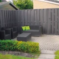 Aluminium ligger met 2x kap 13x70x1800mm [antra.gepoedercoat] bc ~