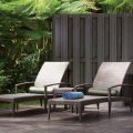 Aluminium paal met kap 68x68x2720mm met houten kern 2700mm [antra.gepoedercoat] bc ~