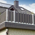 Aluminium ligger met 2x kap 13x70x1800mm bc ~
