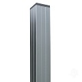 Aluminium paal Modular 68x68x2000mm geassembleerd (tbv scherm 2000 hoog) in folie bc ~